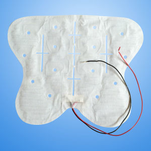Pad di riscaldamento lavabile da 12V per motociclette in fibra composita 11,8 cm*9,4 cm