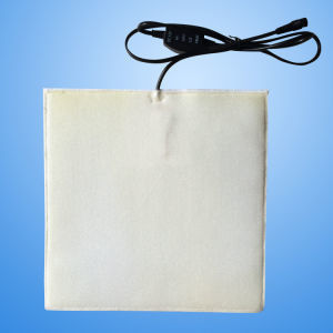 Pad elettrico di riscaldamento per auto lavato da 12V per giacca morbido e portatile 30cm*30cm