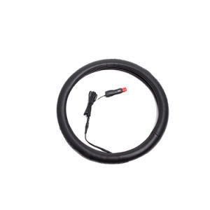 Disegno personalizzato 38cm PU Car Steering Wheel Cover per tutte le auto e materiale