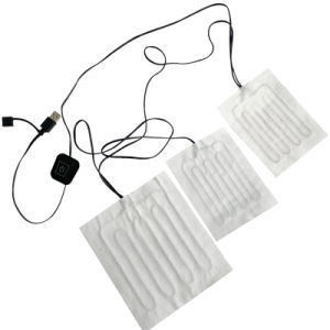 RSHP-017 Resistenza alla piegatura impermeabile portatile 5V caldo pad elettrico di calore per abbigliamento