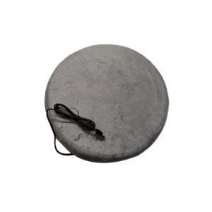 Acque resistenti Comodo USB 5V Rotondo Cushion elettrico riscaldato per sedile per computer