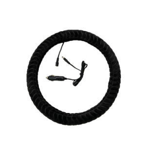 Copertura del volante a riscaldamento suede con sicurezza antiscivolo 45W/PC Potenza 38cm di diametro